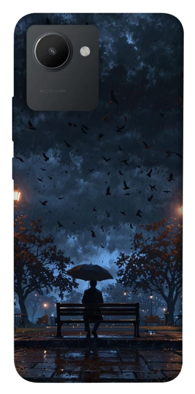 Чехол на Realme C30 umbrella фото 1 из 1