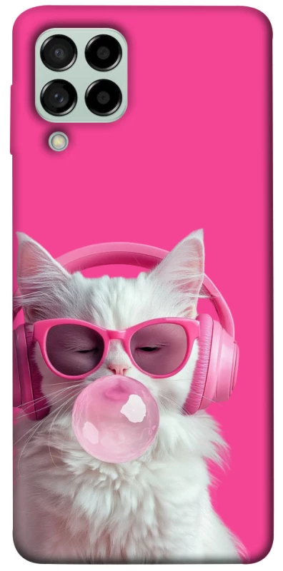 Чохол на Samsung Galaxy M53 5G Pink kitty фото 1 з 1