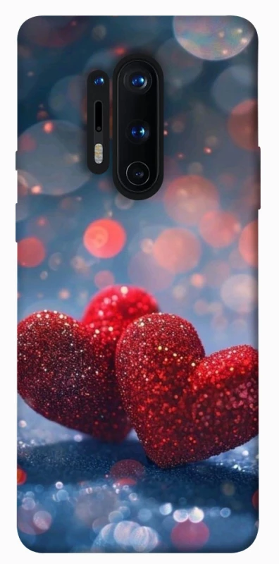 Чохол на OnePlus 8 Pro Red hearts фото 1 з 1