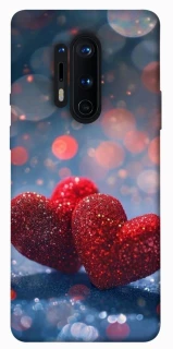 Чехол на OnePlus 8 Pro Red hearts фото 1 из 1