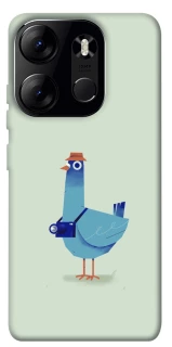 Чехол на Tecno Spark Go 2023 Голуб-детектив фото 1 из 1