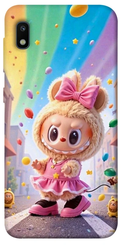 Чохол на Samsung Galaxy A10 (A105F) Labubu rainbow фото 1 з 1