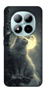 Чохол на Xiaomi Redmi Note 15 Pro+ 5G Кіт під місяцем фото 1 з 1