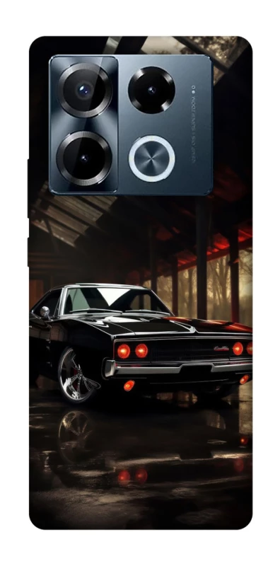 Чохол на Infinix Note 40 Pro 4G Black classic car фото 1 з 1