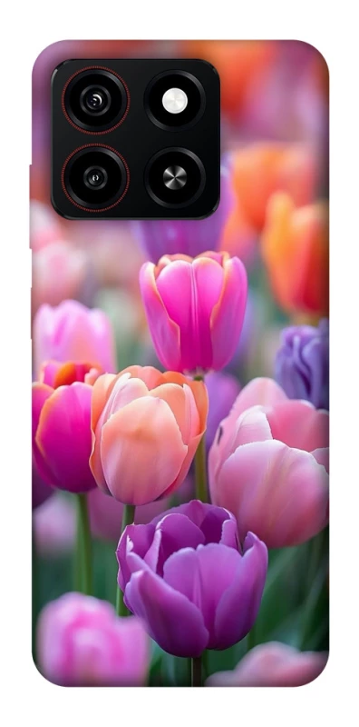 Чохол на ZTE Blade A35 4G Тюльпанове поле фото 1 з 1