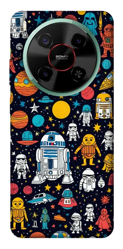 Чохол на ZTE Nubia V70 Max Star Wars background ver.2 фото 1 з 1