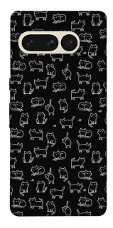 Чохол на Google Pixel 7 Pro Black Cats фото 1 з 1