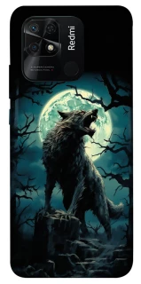 Чехол на Xiaomi Redmi 10C Волк под луной фото 1 из 1