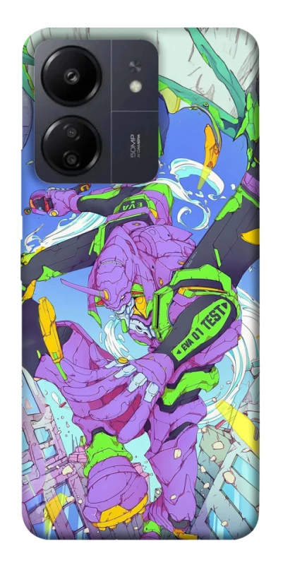 Чехол на Xiaomi Redmi 13C Евангелион v2 фото 1 из 1