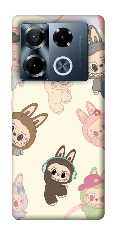 Чохол на Infinix Note 40 Pro 4G Labubu Dance фото 1 з 1