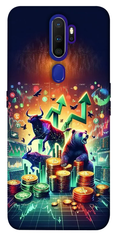 Чохол на Oppo A5 (2020) / Oppo A9 (2020) Crypto market фото 1 з 1