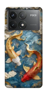 Чехол на Xiaomi Poco F6 Pro Koi carp фото 1 из 1