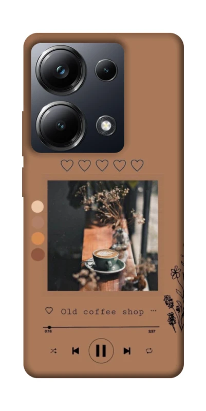 Чохол на Xiaomi Poco M6 Pro 4G Coffee player фото 1 з 1