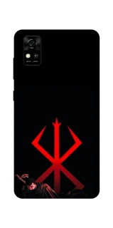 Чехол на ZTE Blade A31 Berserk Red Logo фото 1 из 1