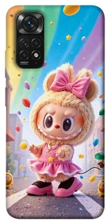 Чохол на Xiaomi Redmi Note 11 (Global) / Note 11S Labubu rainbow фото 1 з 1