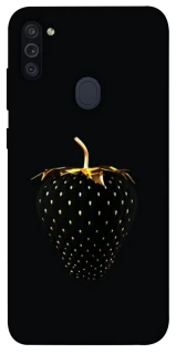 Чохол на Samsung Galaxy M11 Чорна полуниця фото 1 з 1