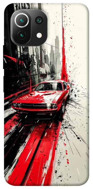 Чохол на Xiaomi Mi 11 Lite Painted Mustang фото 1 з 1