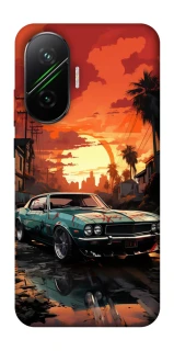 Чехол на Xiaomi Poco F7 Car at sunset фото 1 из 1