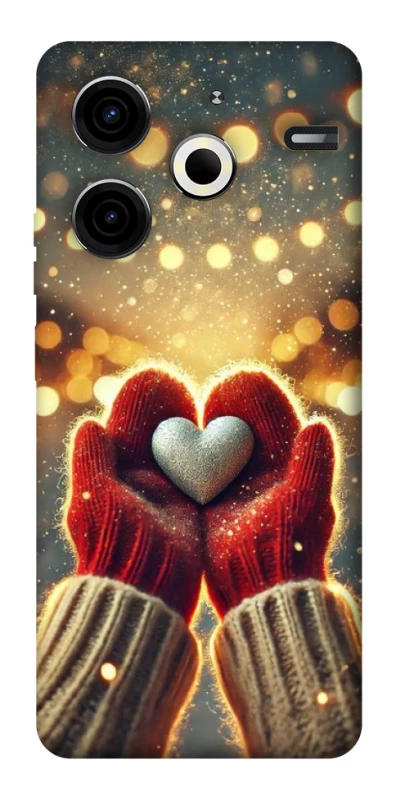 Чехол на TECNO Pova 6 Neo (LI6) Heart in hand фото 1 из 1