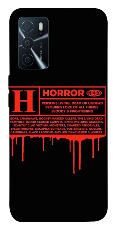 Чохол на Oppo A16s / A16 Horror Halloween фото 1 з 1