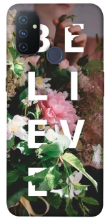 Чехол на OnePlus Nord N100 Believe фото 1 из 1