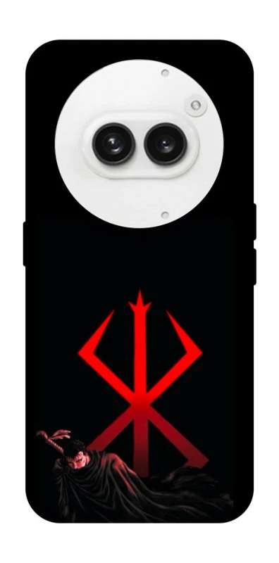 Чехол на Nothing Phone (2a) Berserk Red Logo фото 1 из 1