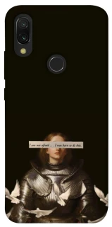 Чехол на Xiaomi Redmi 7 Not afraid фото 1 из 1