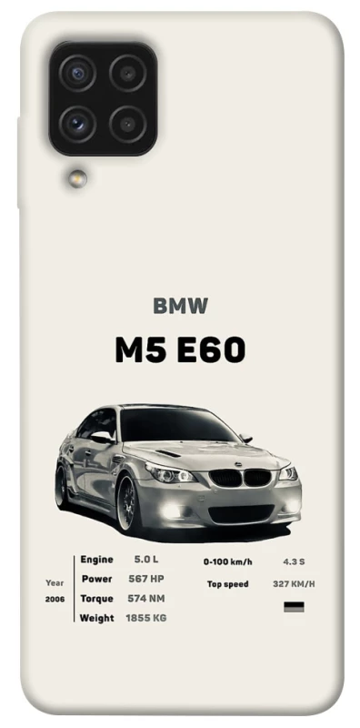 Чохол на Samsung Galaxy A22 4G BMW M5 E60 фото 1 з 1