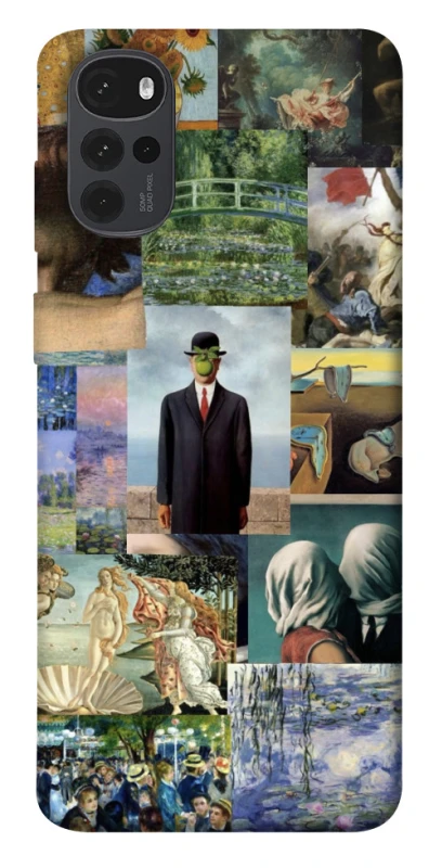 Чехол на Motorola Moto G22 Art collage ver.4 фото 1 из 1