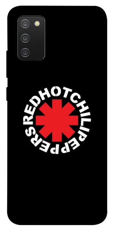 Чехол на Samsung Galaxy A02s Red Hot Chili Peppers logo фото 1 Чехол на Samsung Galaxy A02s Red Hot Chili Peppers logo фото 1 из 1