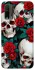 Чохол на Xiaomi Redmi 9T skull and rose фото 1 з 1