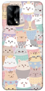 Чохол на Oppo A74 4G Funny Kittens ver.2 фото 1 з 1