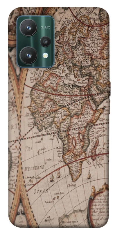 Чехол на Realme 9 Pro Карта путешествий фото 1 из 1