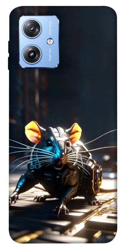 Чехол на Motorola Moto G84 Cyber rat фото 1 из 1