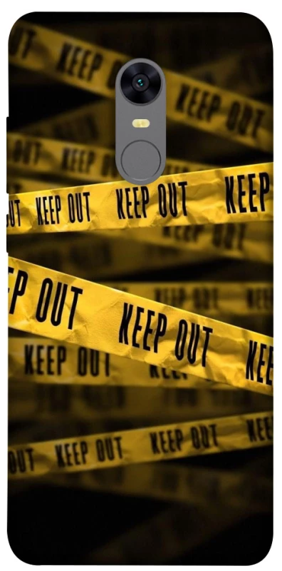 Чехол на Xiaomi Redmi 5 Plus / Redmi Note 5 (Single Camera) keep out фото 1 из 1