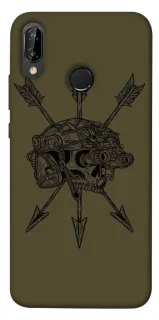 Чехол на Huawei P20 Lite Mil skull фото 1 из 1