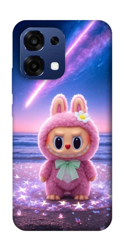 Чехол на Oppo A6 Pro 4G/5G Space Labubu фото 2 из 2