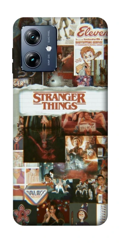 Чехол на Motorola Moto G54 Power Stranger Things ver.22 фото 1 из 1