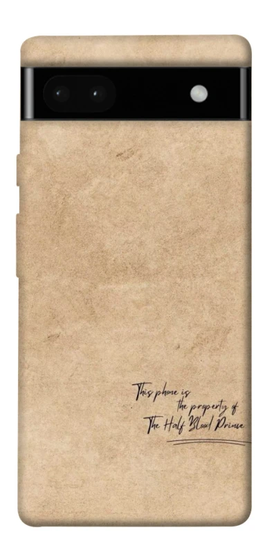 Чохол на Google Pixel 6a Harry Potter Half-Blood Prince фото 1 з 1
