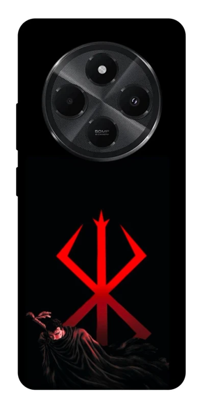 Чохол на Xiaomi Poco C75 Berserk Red Logo фото 1 з 1