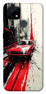 Чехол на Realme C21 Painted Mustang фото 1 из 1