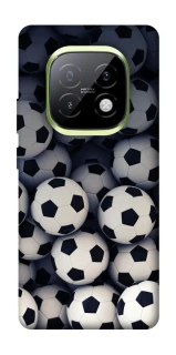 Чехол на Realme Narzo 70 Turbo Футбольные мячи фото 1 из 1