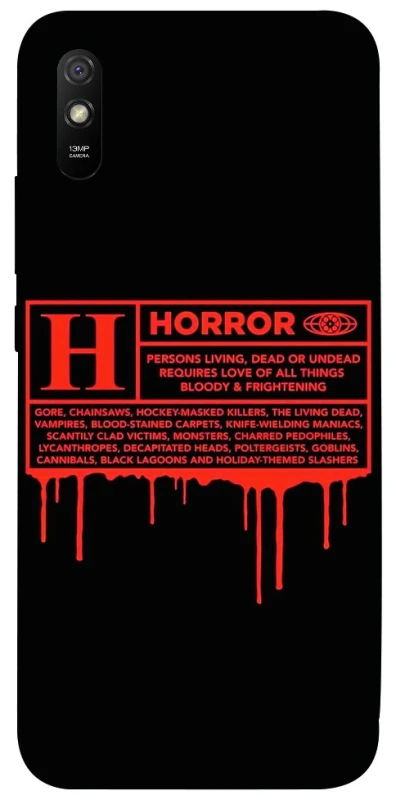 Чохол на Xiaomi Redmi 9A Horror Halloween фото 1 з 1