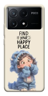 Чохол на Xiaomi Poco X6 Happy Place фото 1 з 1