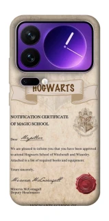 Чохол на Xiaomi 17 Pro Max The Hogwarts acceptance letter фото 1 з 1