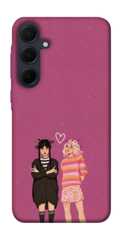 Чохол на Samsung Galaxy A55 Raven & Rainbow Wednesday фото 1 з 1