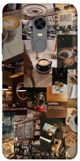Чехол на Xiaomi Redmi 5 Plus / Redmi Note 5 (Single Camera) Coffee collage ver.2 фото 1 из 1