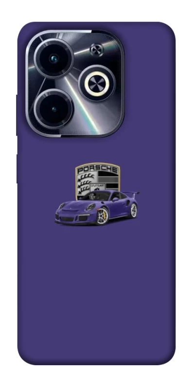 Чехол на Infinix Hot 40i Porsche purple фото 1 из 1