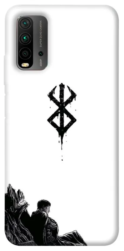 Чехол на Xiaomi Redmi 9T berserk white фото 1 из 1