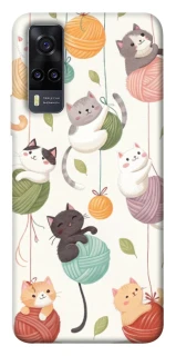 Чохол на Vivo Y31 Funny Kittens фото 1 з 1
